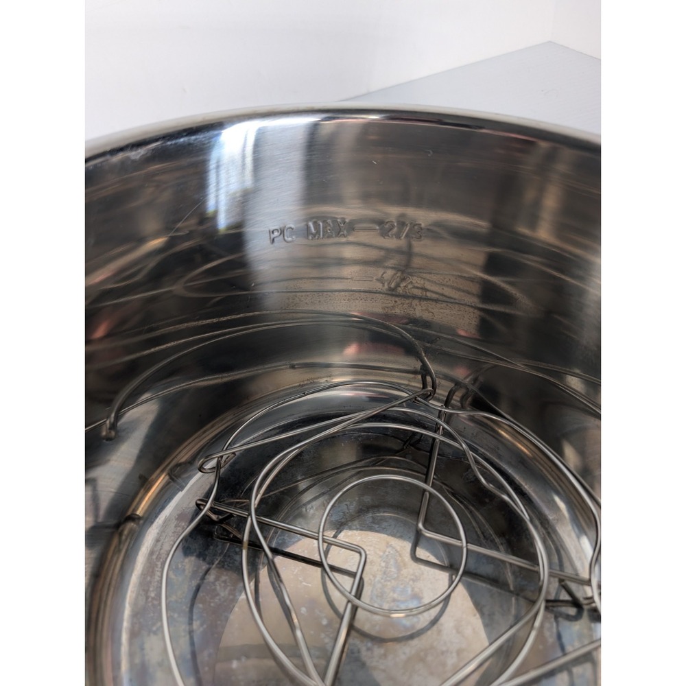 Instant Pot Duo 60 v5‎ 6-Qt Stainless Steel Inner Bowl Insert Pot - Picture 11 of 14